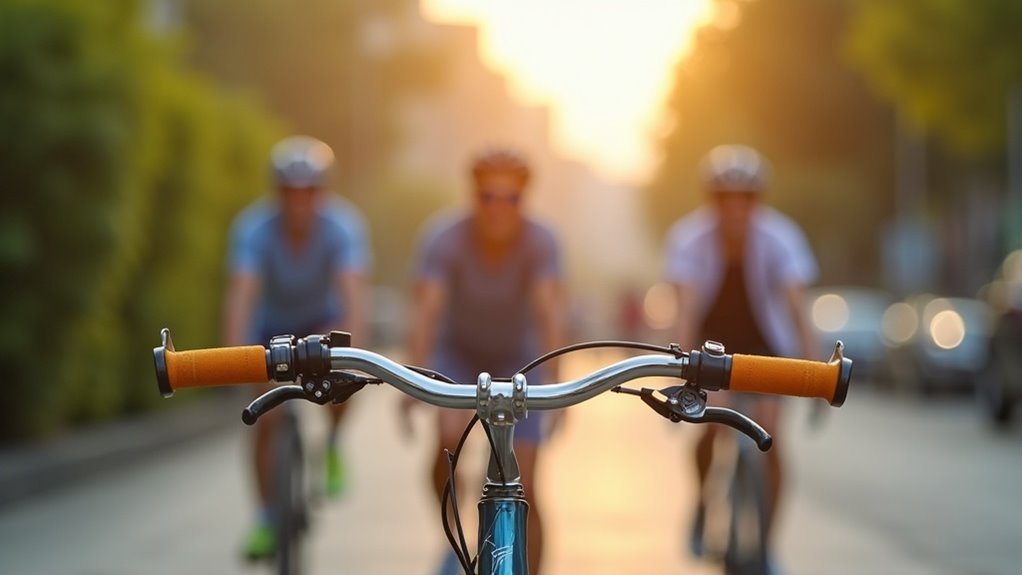 comfortable and stylish handlebars