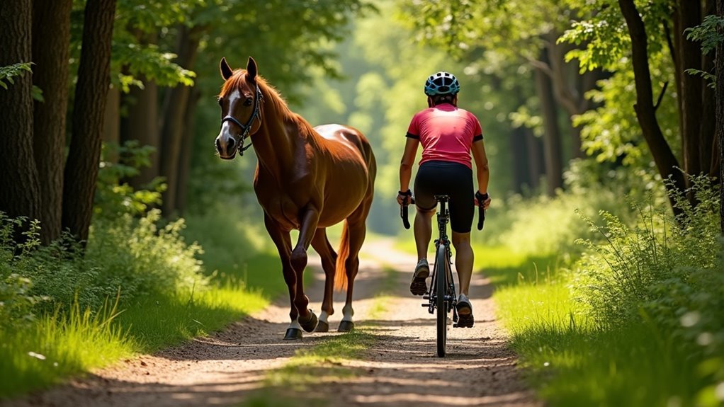 communicate respectfully on paths