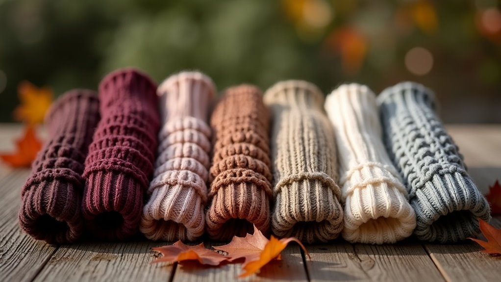 cozy and stylish arm warmers
