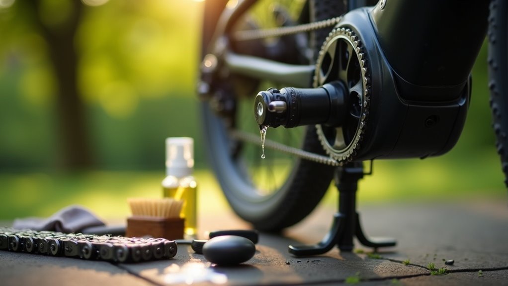 e bike chain maintenance differences