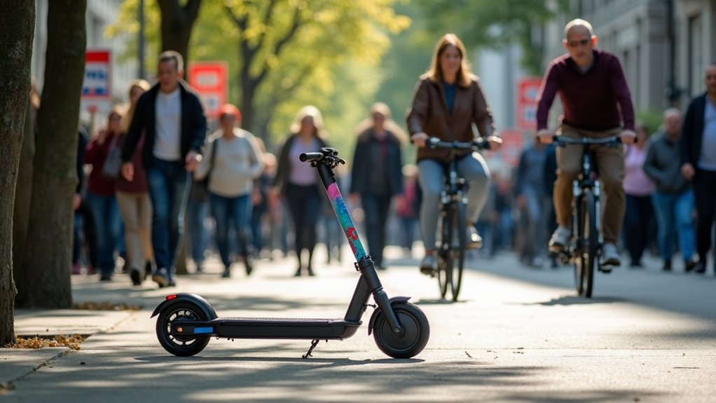 e scooter sidewalk restrictions explained
