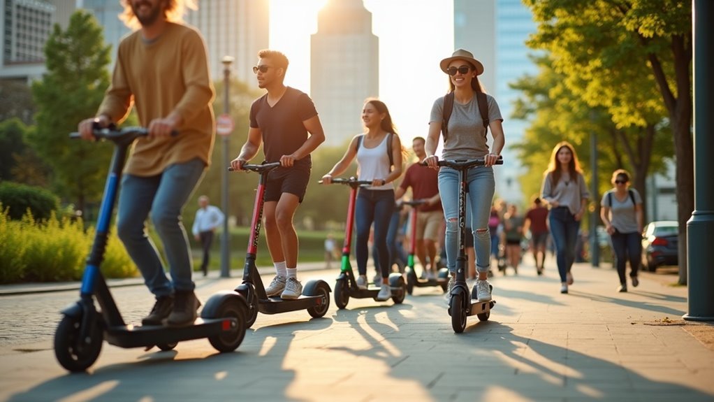 electric scooters popularity rise