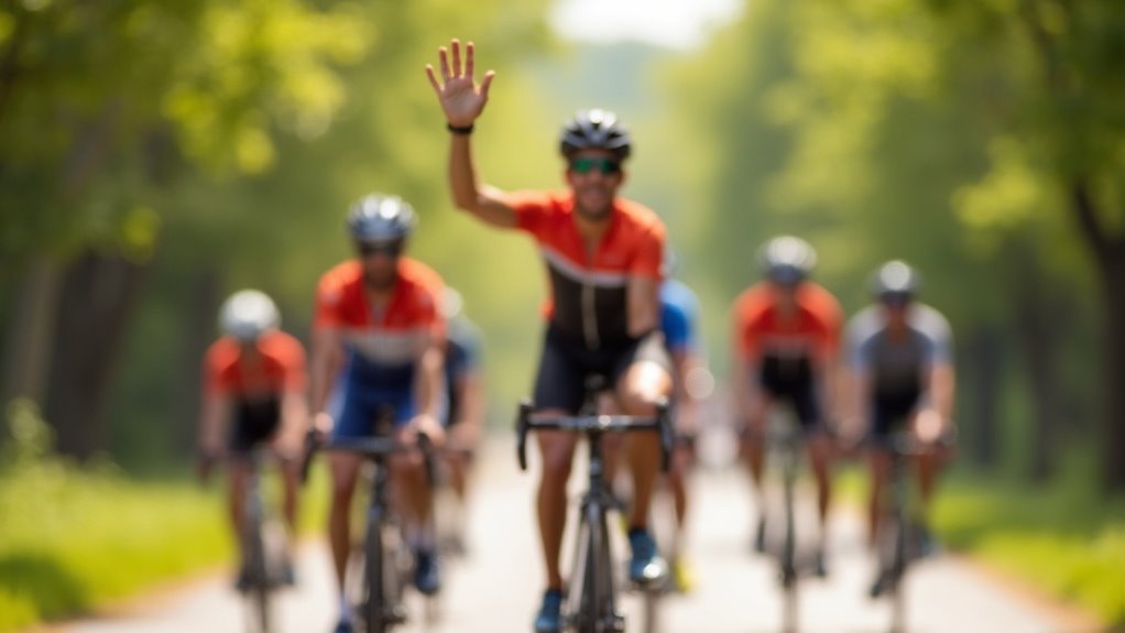 hand signals for coordination