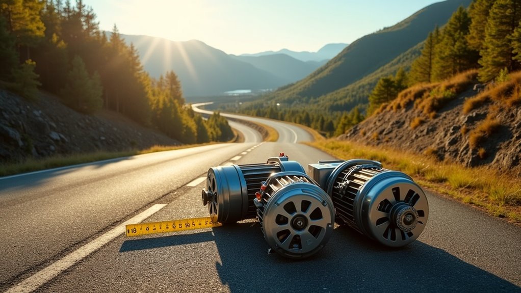 hill grade impact on motors