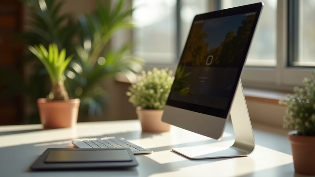 minimize glossy display glare