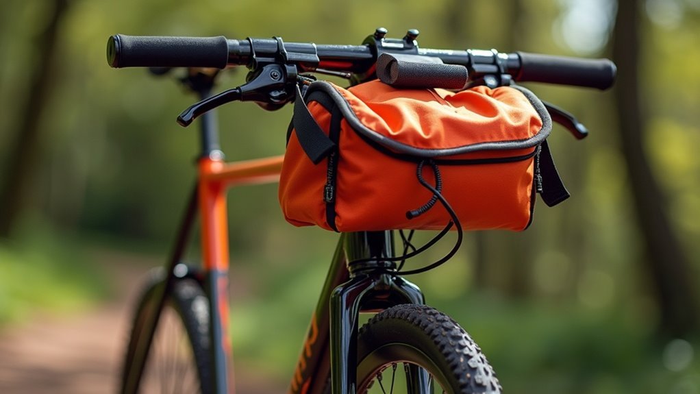 mounting frame bags securely
