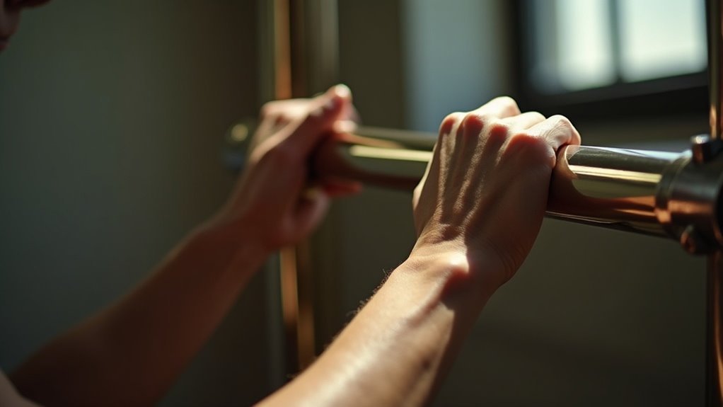 one hand grip technique