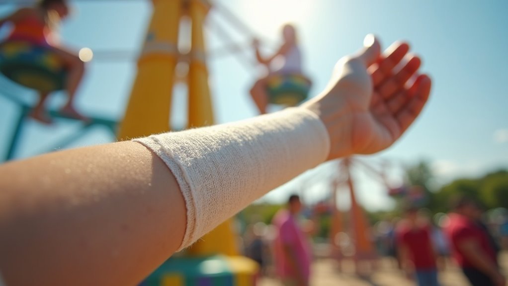 pause rides for wrist strains