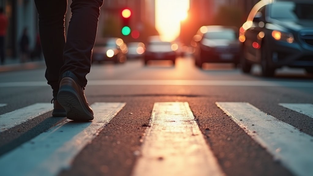 pedestrian crosswalk communication methods