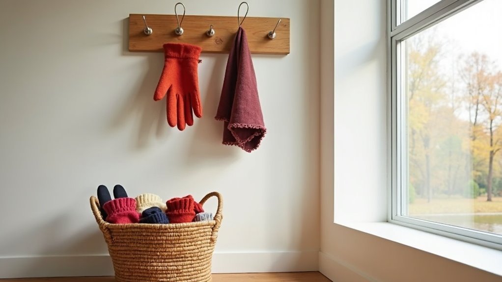 quick access glove storage