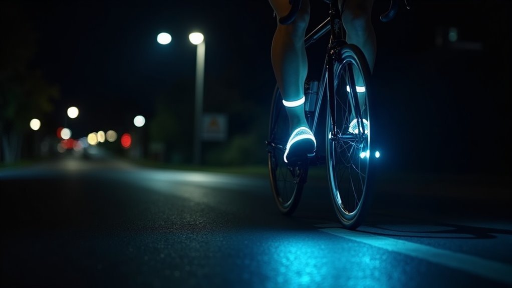 reflective ankle bands vs spoke reflectors