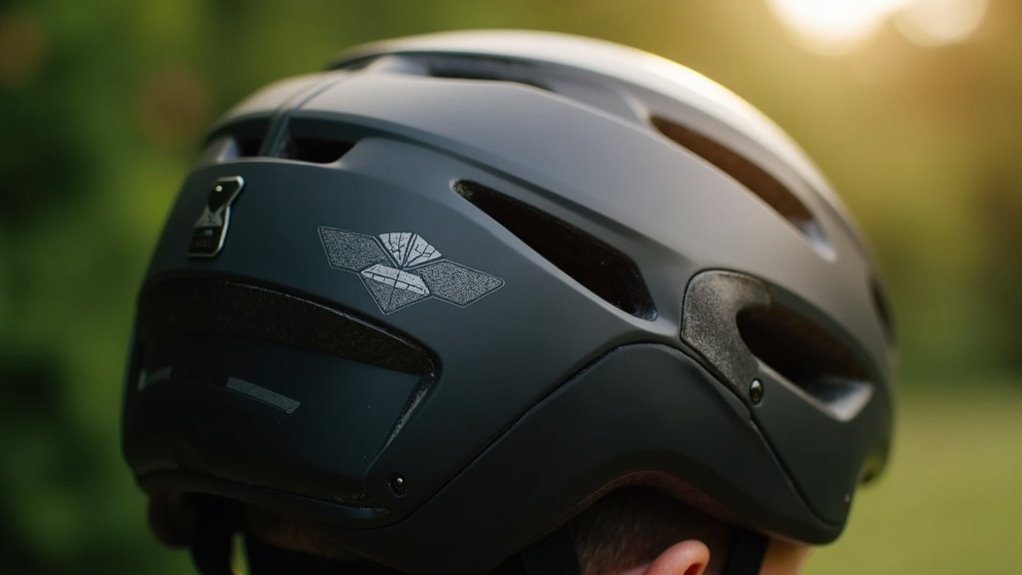 reflective decals helmet placement