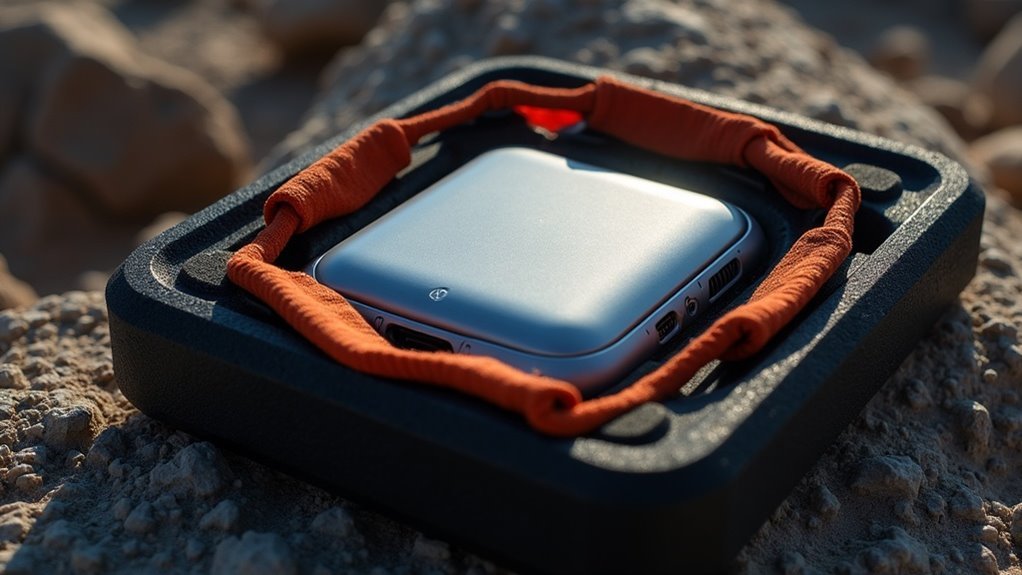 secure batteries from vibrations