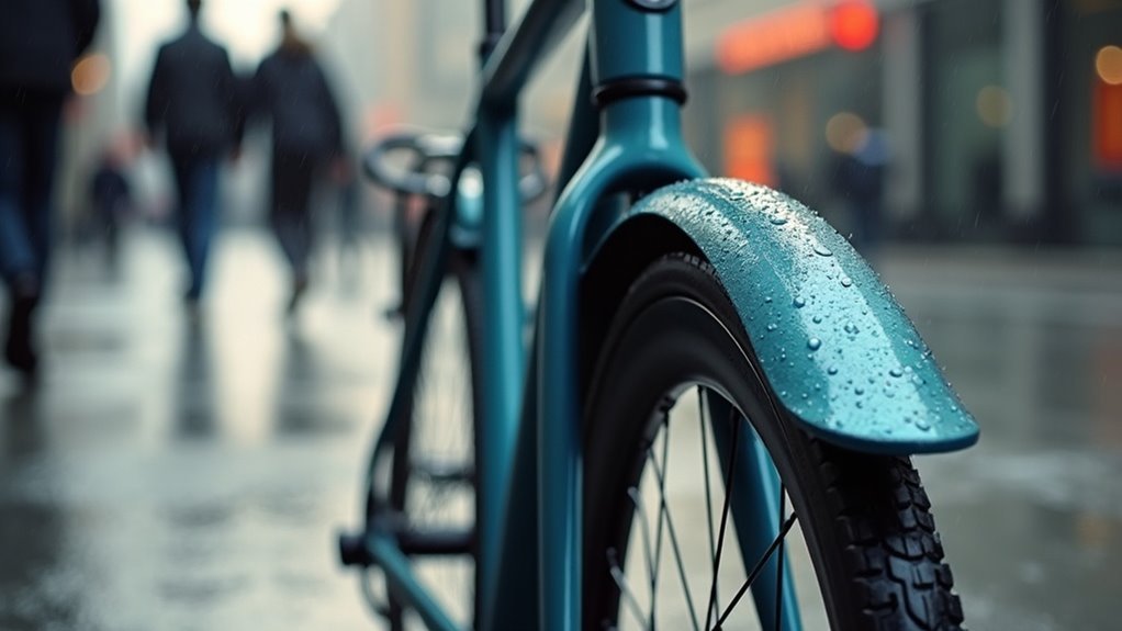 splash preventing commuter fenders