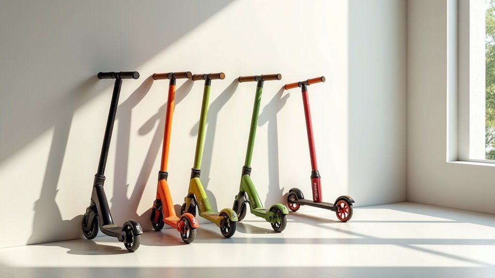 vertical scooter storage solutions