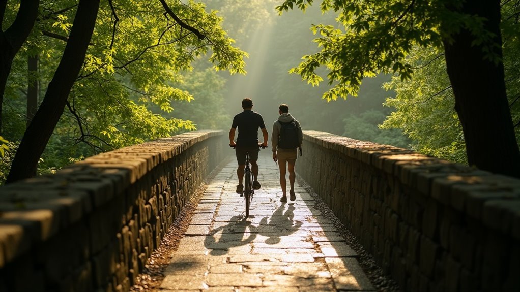 yielding on narrow bridges